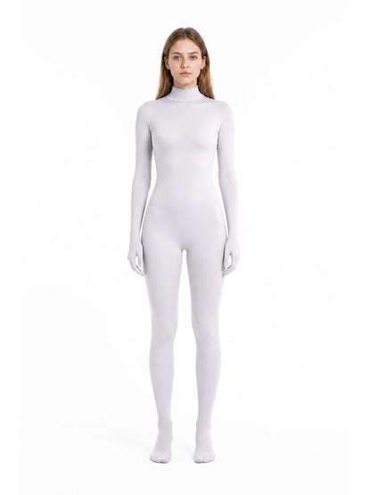 Zentai jumpsuit with enclosed hands and feet main product view