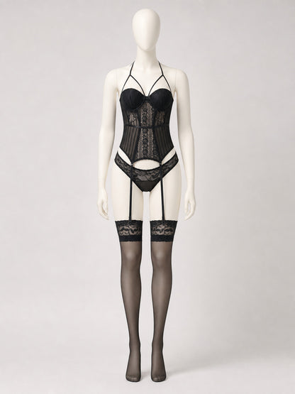 Lace Bodysuit with Thin Straps