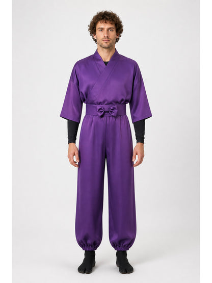 Ninja Cosplay Jumpsuit with Wide Sleeves main product view
