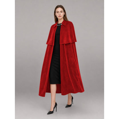 Red Vampire Costume Cape for Halloween