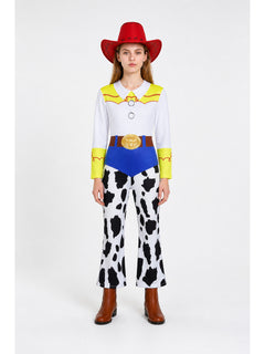 Character cosplay costume, jumpsuit with hat