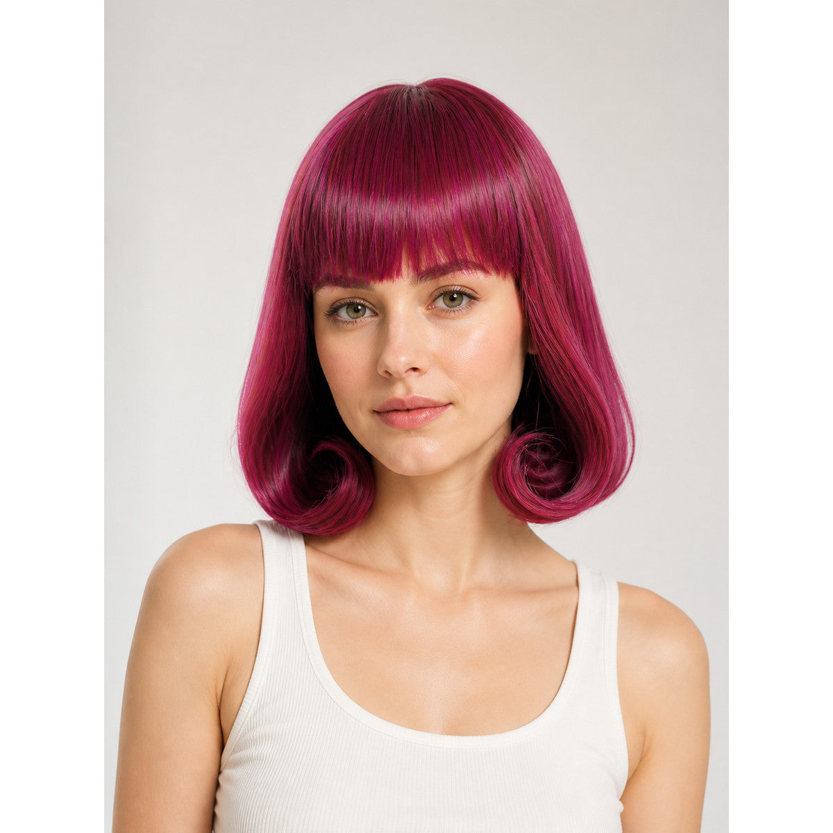 Gradient Bob Wig for Halloween and Cosplay