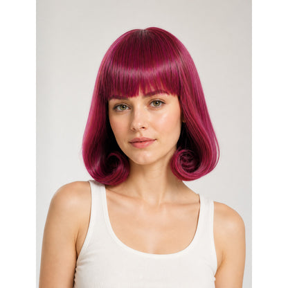 Gradient Bob Wig for Halloween and Cosplay
