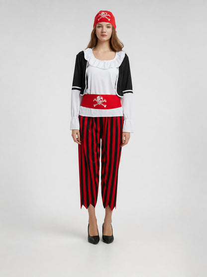 Pirate Costume for Halloween and Cosplay, Set on-model view