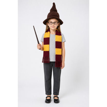 Witch Costume Set with Pointed Hat for Photo Shoots main product view