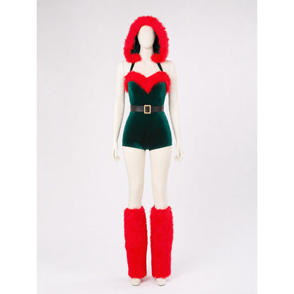 Holiday Character Cosplay Costume with Hood