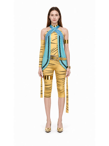 Cleo de Nile Cosplay Costume with Cape and Belt main product view