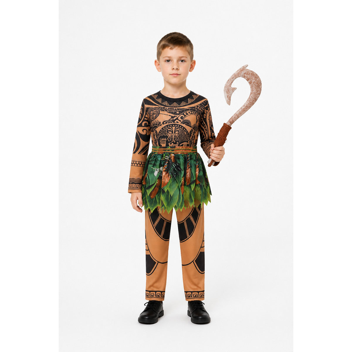 Maui Carnival Costume with Leaves and Hook main product view