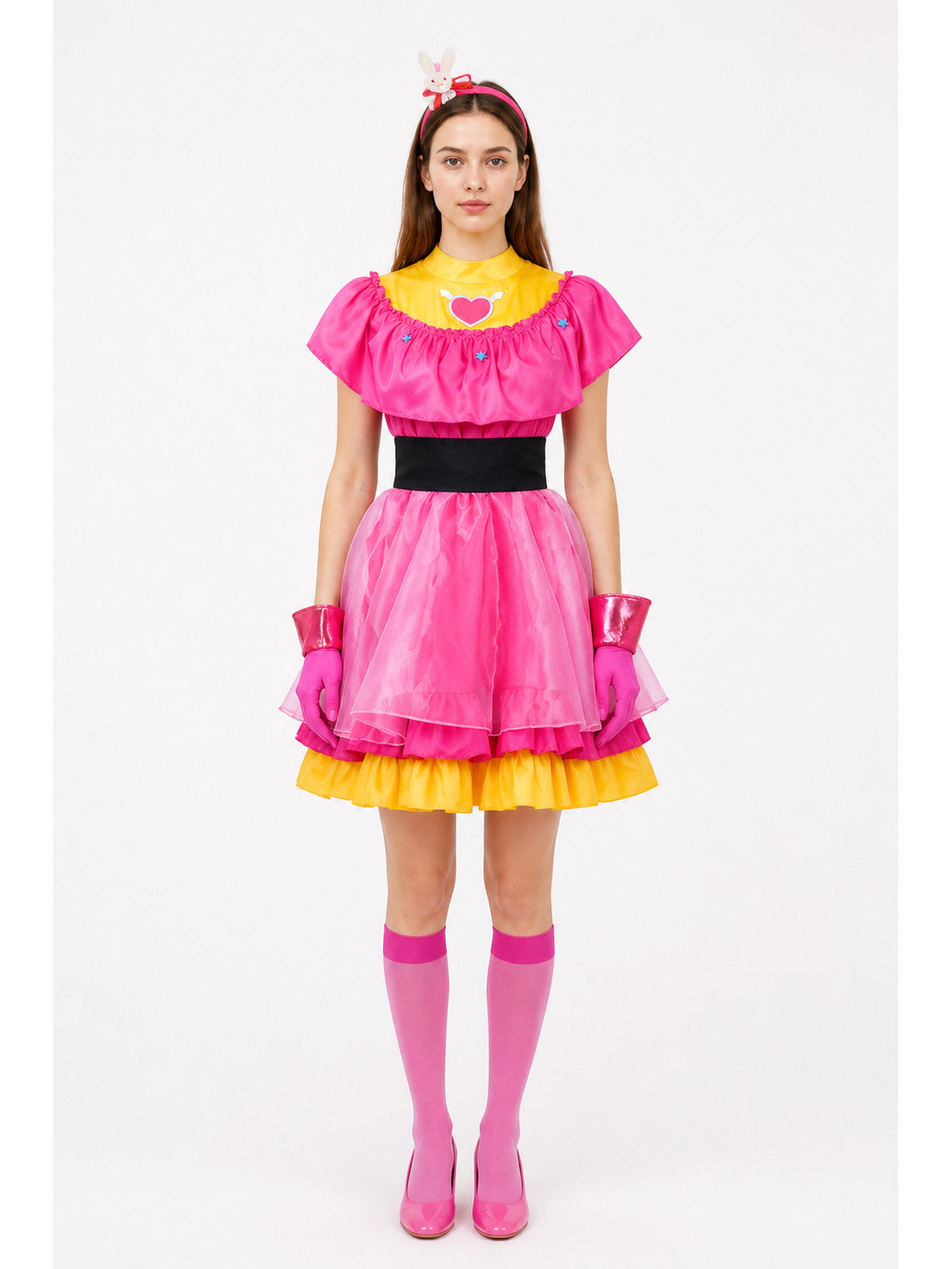 Ai Hoshino Cosplay Costume, 5-Piece Dress Set