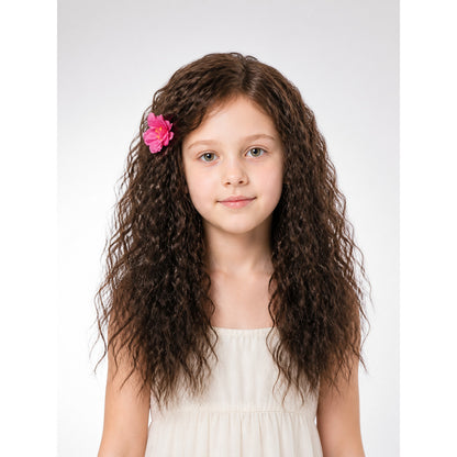 Dark Brown Carnival Wig for Halloween and Cosplay main product view