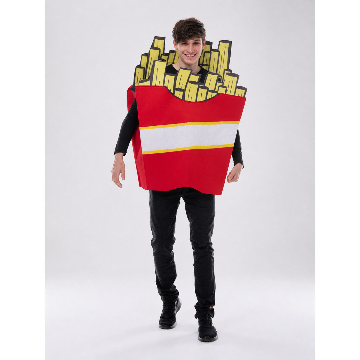 French Fries Costume for Holidays and Events on-model view