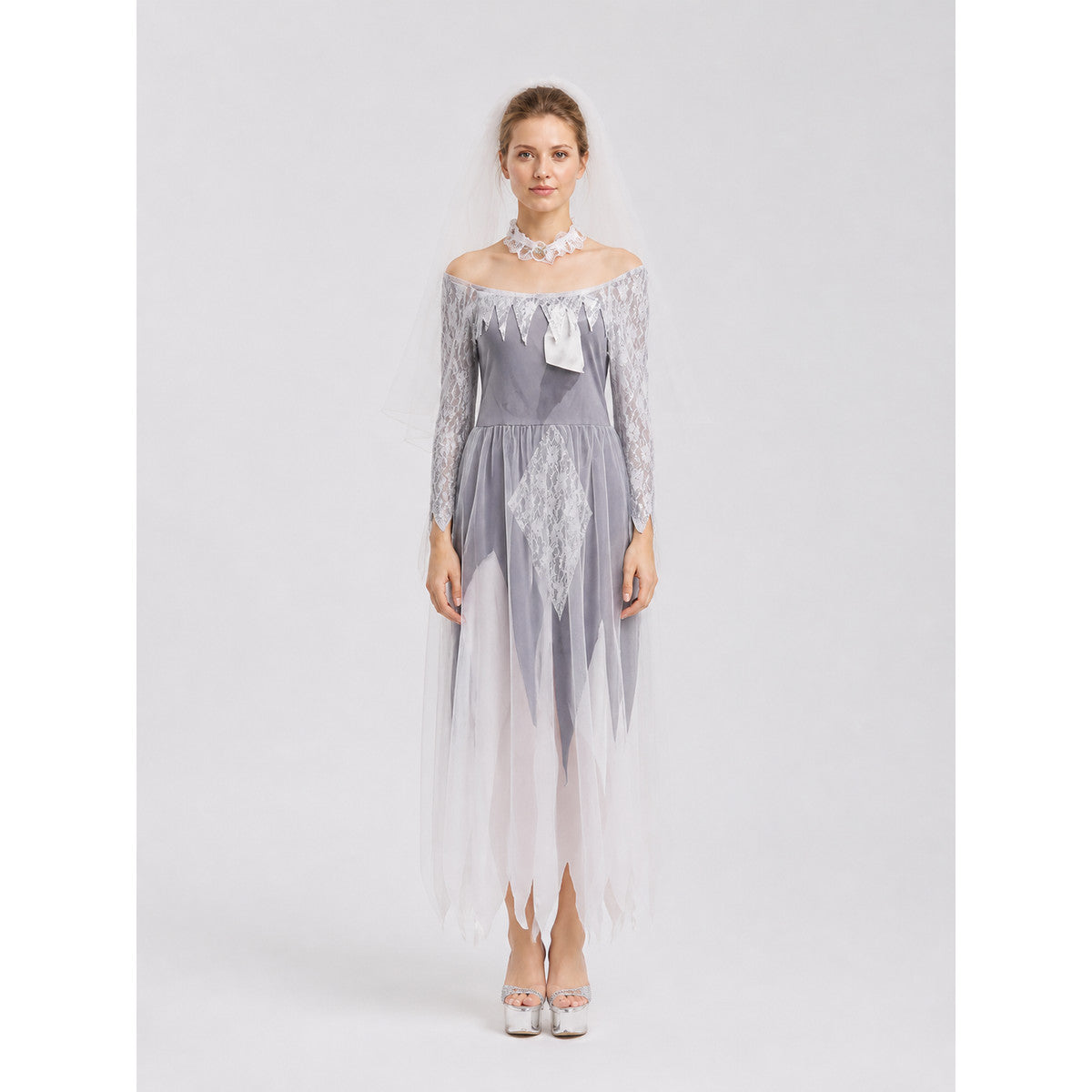 Halloween Costume: Dress and Veil