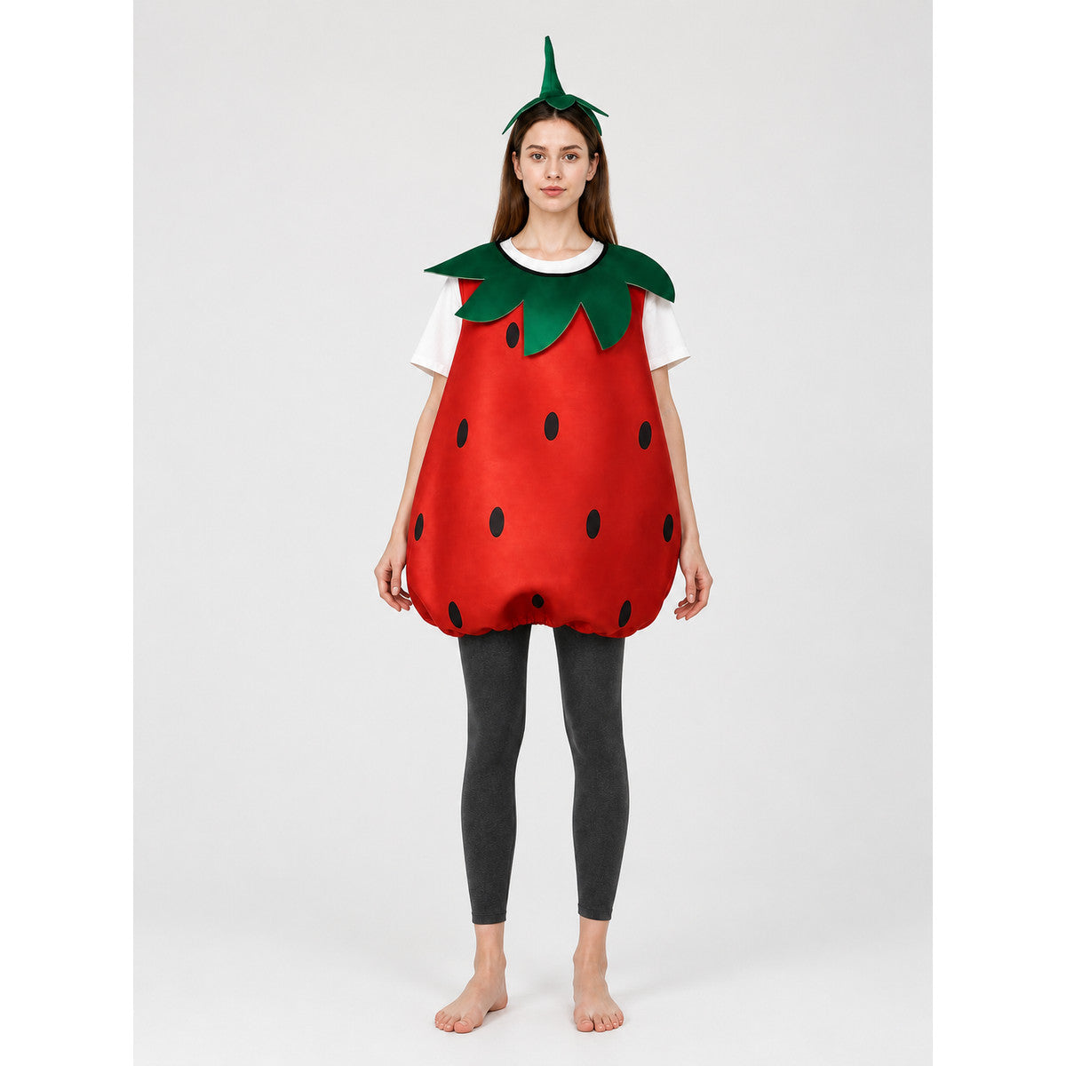 Strawberry Carnival Costume Set with Headwear main product view