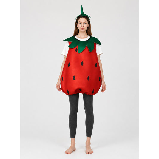 Strawberry Carnival Costume Set with Headwear main product view