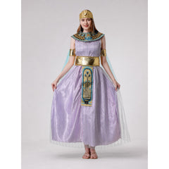 Cleopatra Costume, Dress with Egyptian Decorations