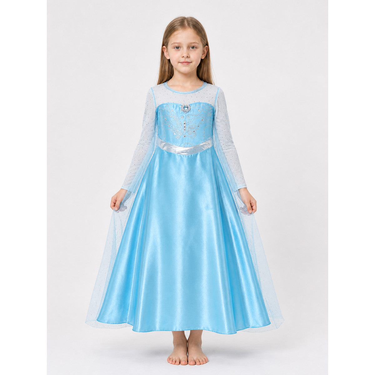 Blue Princess Costume for Halloween main product view