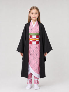 Demon Slayer Cosplay Costume with Cape