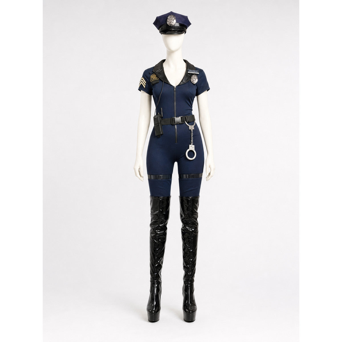 Police Costume for Cosplay, Halloween, and Parties