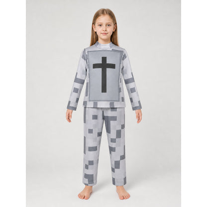 Kids' MC Character Costume for Parties and Cosplay