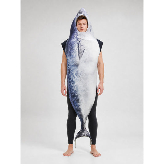 Fish Hooded Costume for a Party