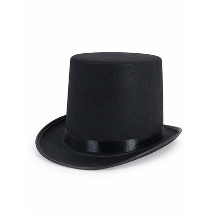 Wide-Brim Carnival Top Hat