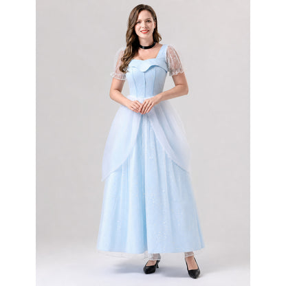 Cinderella Cosplay Costume Dress on-model view