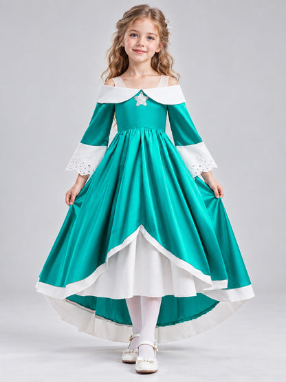 Kids' Carnival Dress with Star Applique