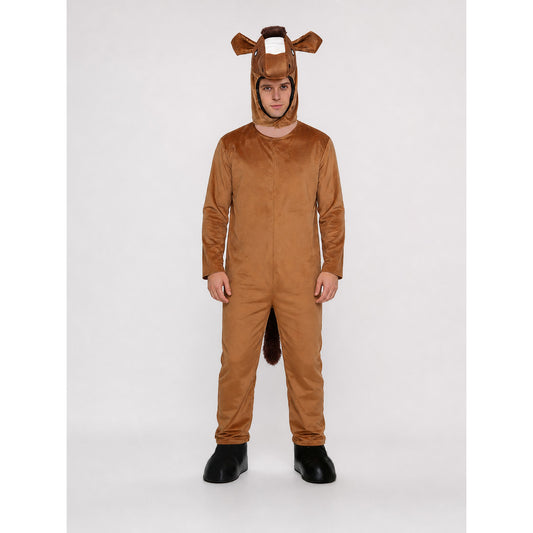 One-Piece Horse Costume with Hood for Performances