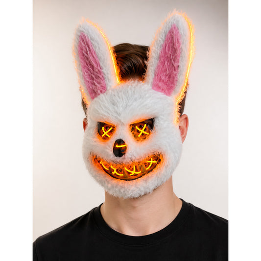 Halloween Glowing Bunny Carnival Headpiece main product view