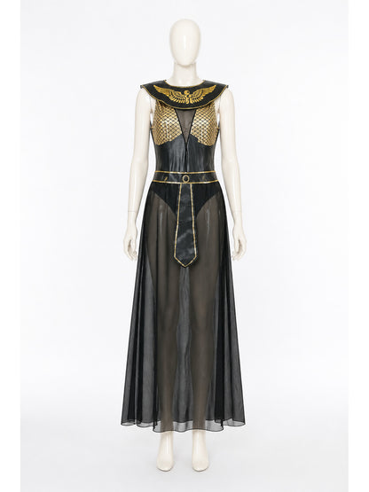 Black and Gold Ancient Egyptian-Style Costume main product view