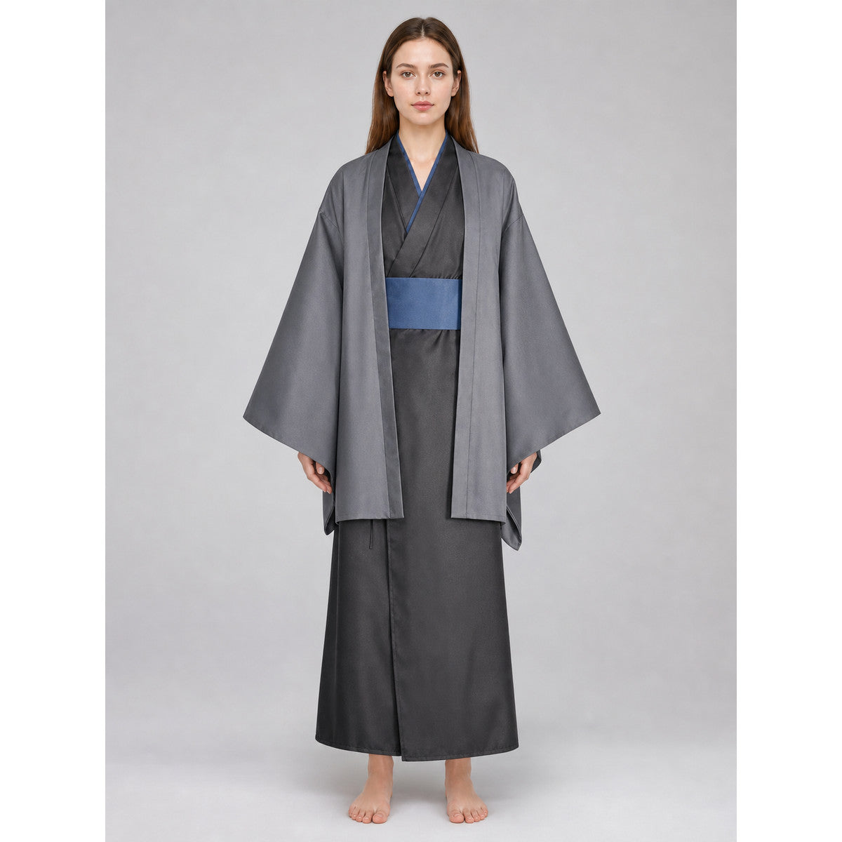Jujutsu Kaisen Cosplay Set: Kimono and Belt