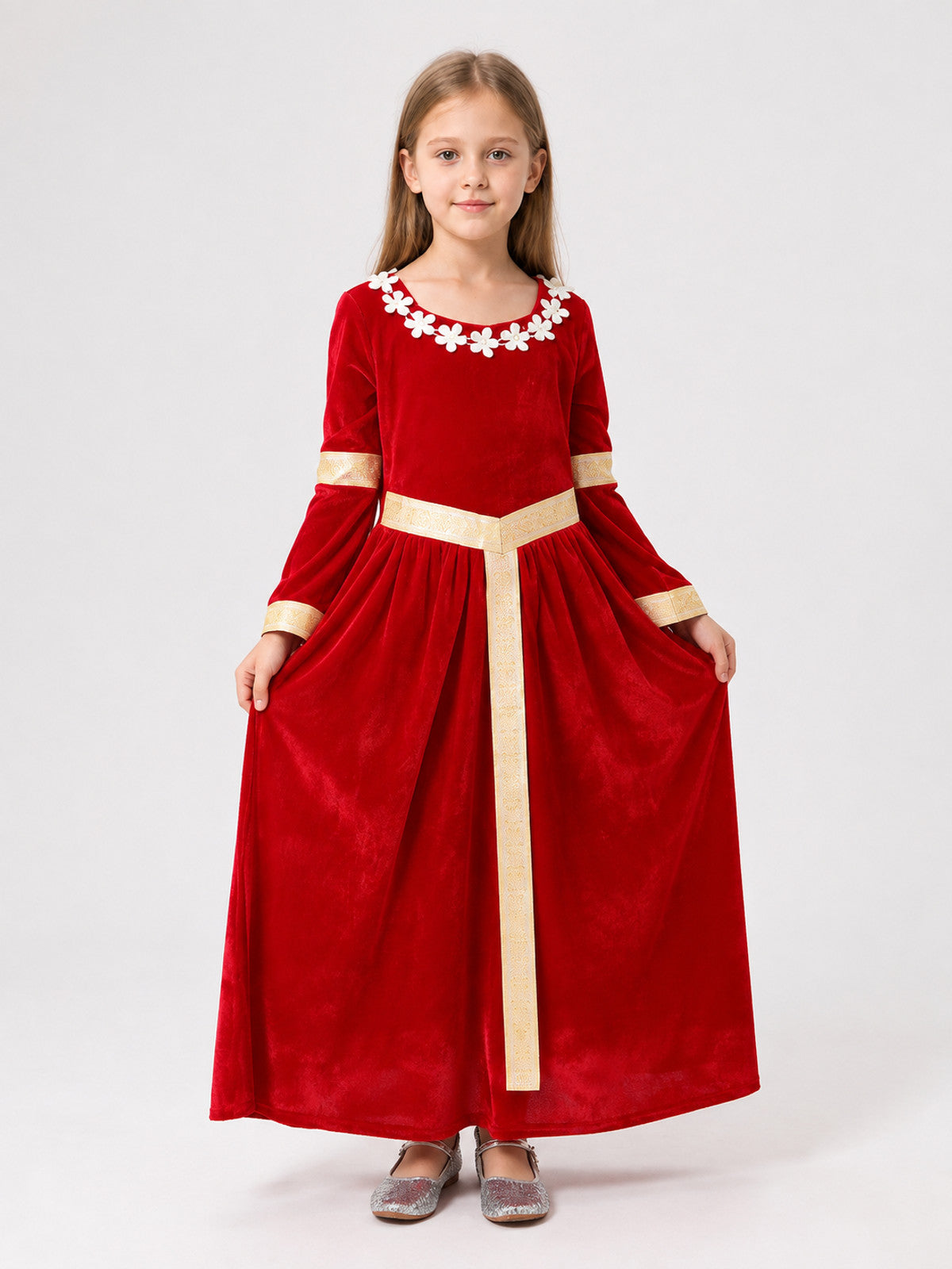 Medieval-Style Princess Dress for Halloween main product view