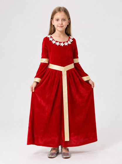 Medieval-Style Princess Dress for Halloween main product view
