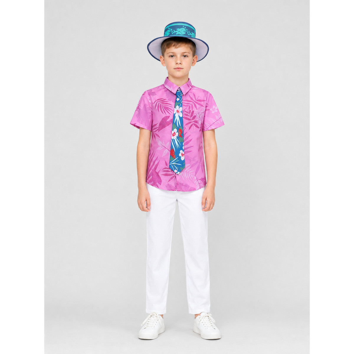 Kids' Zootopia Cosplay Costume Set on-model view