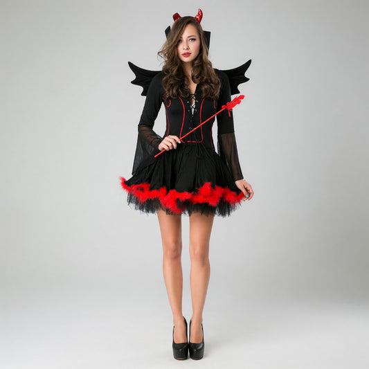 Vampire-Demon Costume for Halloween and Cosplay