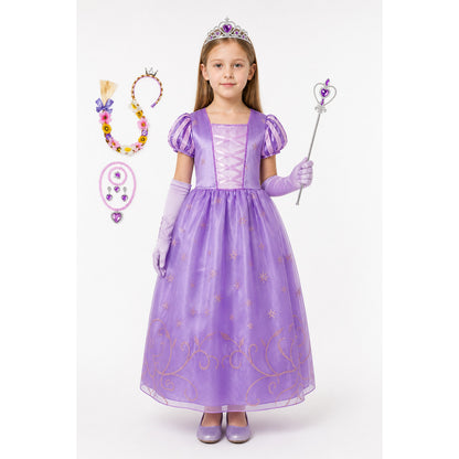 Rapunzel Princess Costume with Accessories main product view