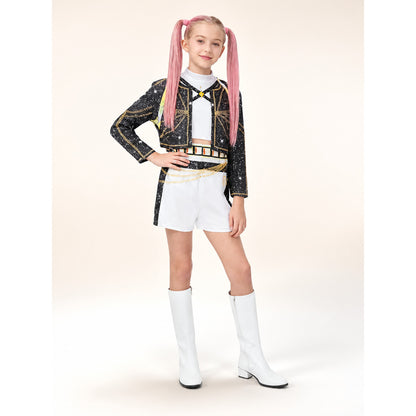 Black-and-White Cosplay Set for Halloween main product view