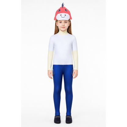 Kids' Red Deer Costume for Halloween main product view