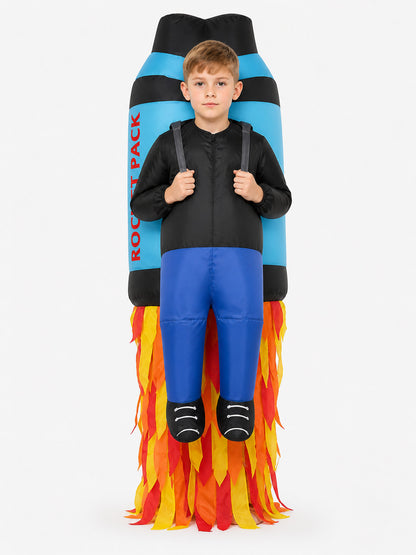 Inflatable Rocket Halloween Costume front view