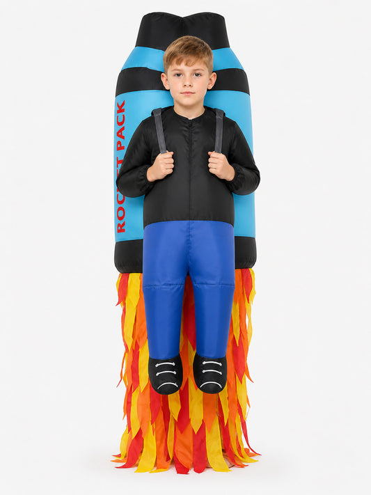 Inflatable Rocket Halloween Costume front view
