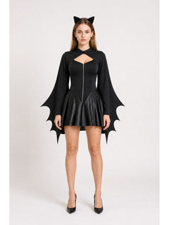Bat Jumpsuit with Wings and Ears