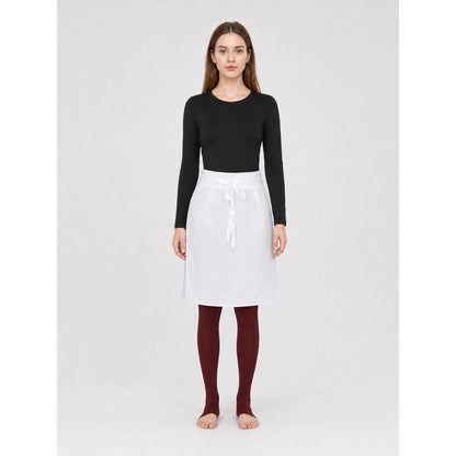 Nohara Rin Cosplay Costume: Black Top and White Skirt