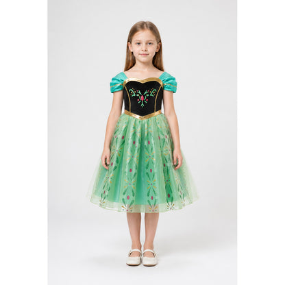 Girls' Princess Carnival Dress with a Full Skirt main product view
