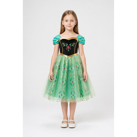 Girls' Princess Carnival Dress with a Full Skirt main product view