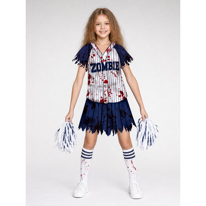 Zombie Stage Costume: T-Shirt, Shorts, Socks