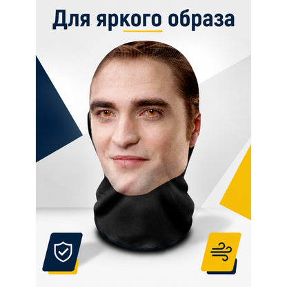 Realistic Face Halloween Cosplay Mask main product view