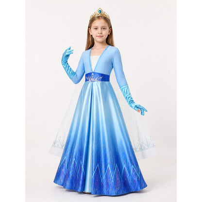 Snow Queen Costume for Halloween and Cosplay main product view