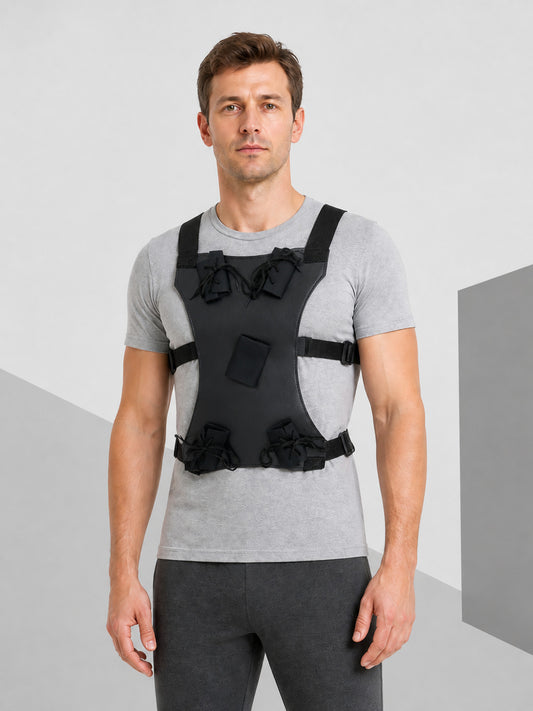 Holster Set with Adjustable Straps, Black