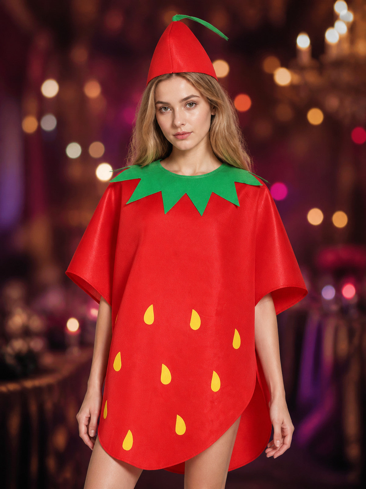 Strawberry Costume for Masquerades and Stage Performances