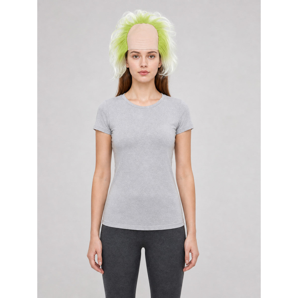 Two-Tone Beetlejuice Cosplay Wig